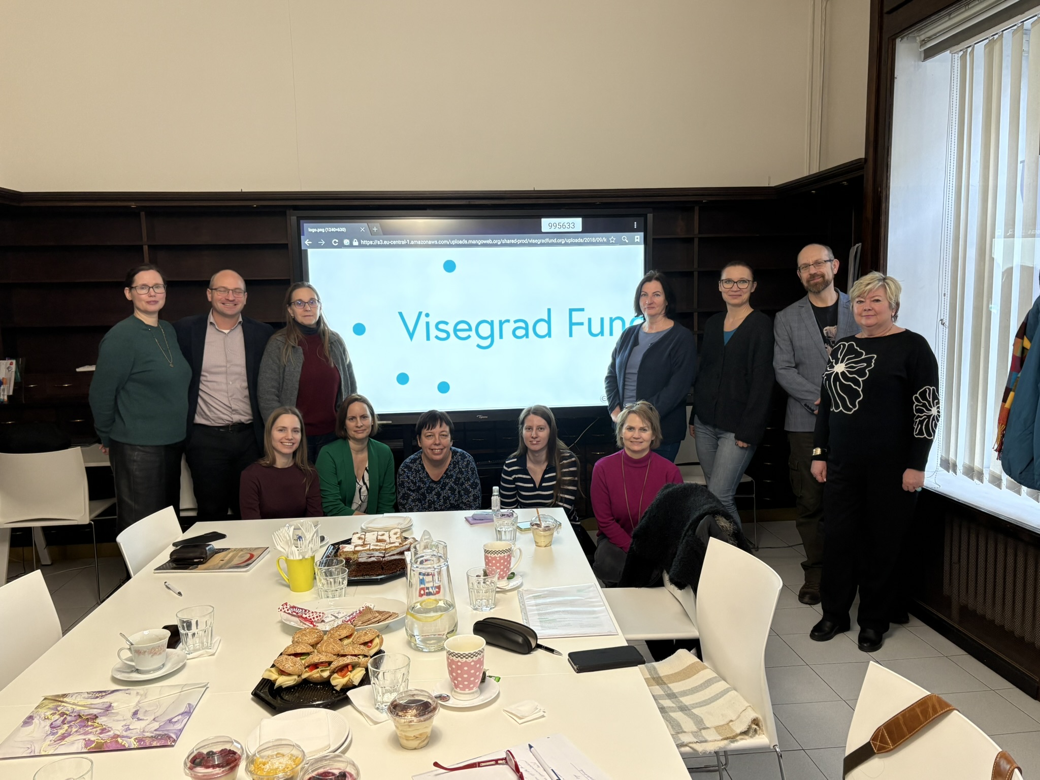 V4Alpha team at kick-off meeting in Ostrava